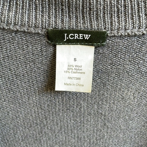 J. Crew open shawl-collar cardigan sweater - Picture 4 of 4